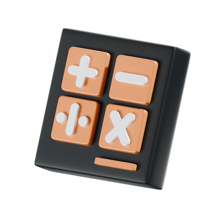 Calculator  3D Icon