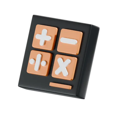 Calculator  3D Icon