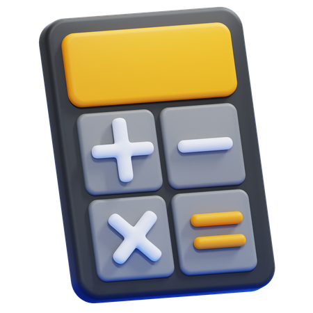 Calculator  3D Icon