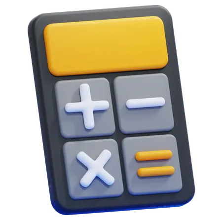 Calculator  3D Icon