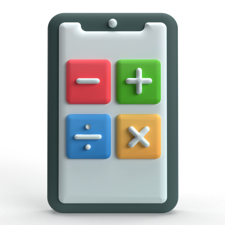 Calculator  3D Icon