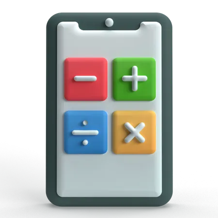 Calculator  3D Icon
