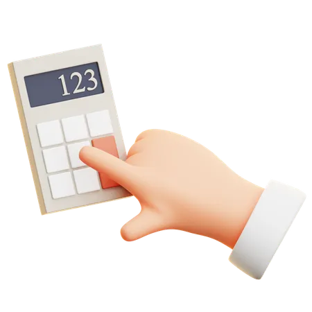 Calculator  3D Icon