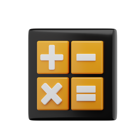 Calculator  3D Icon