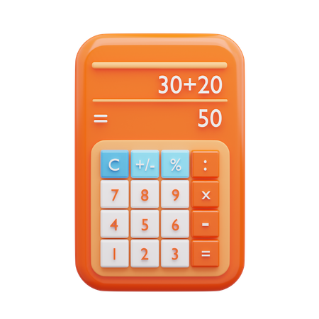 Calculator  3D Icon