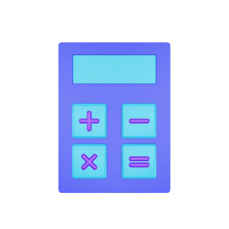 Calculator  3D Icon