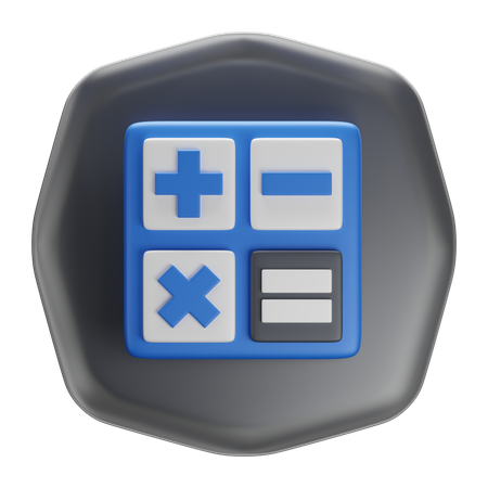 Calculator  3D Icon