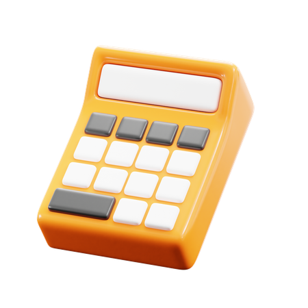 Calculator  3D Icon