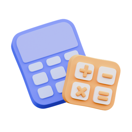 Calculator  3D Icon