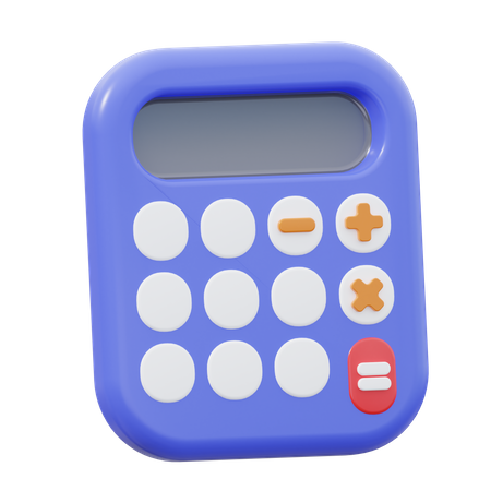 Calculator  3D Icon