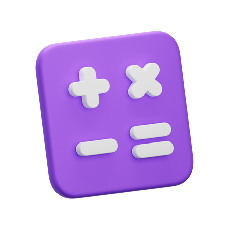 Calculator  3D Icon