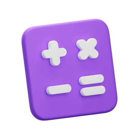 Calculator  3D Icon