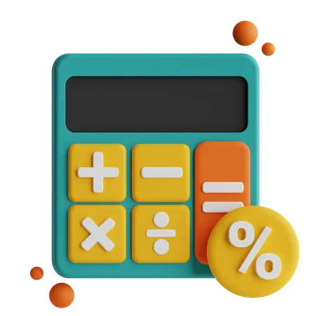 Calculator  3D Icon