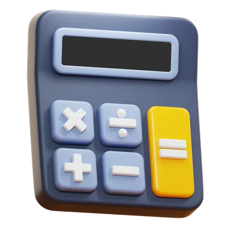 CALCULATOR  3D Icon