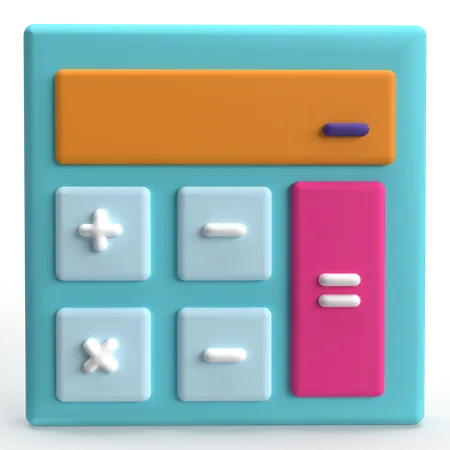 Calculator  3D Icon