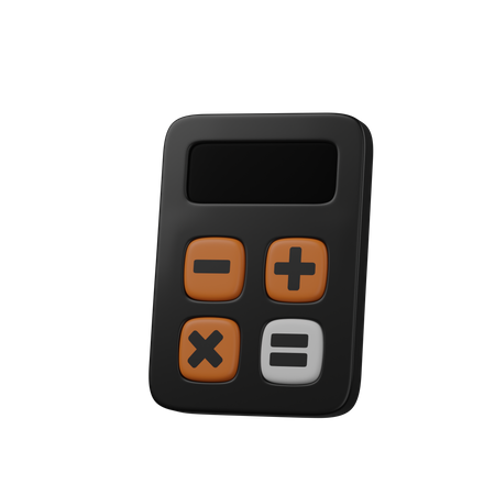 Calculator  3D Icon