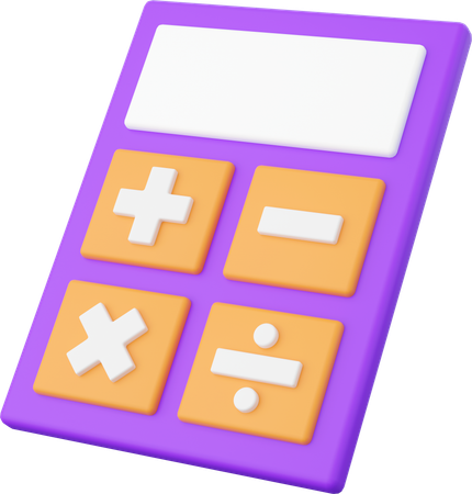 Calculator  3D Icon