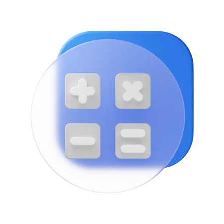 Calculator  3D Icon