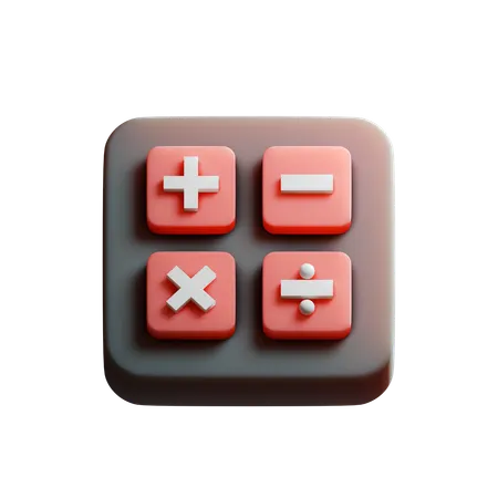 Calculator  3D Icon