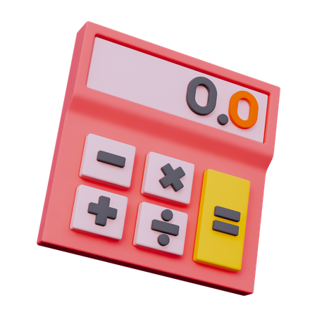 Calculator  3D Icon