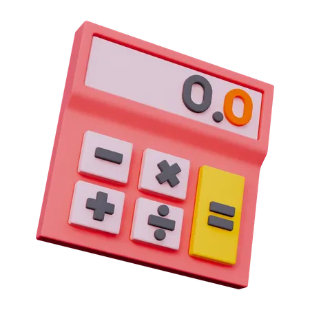 Calculator  3D Icon