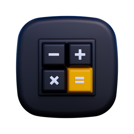 Calculator  3D Icon