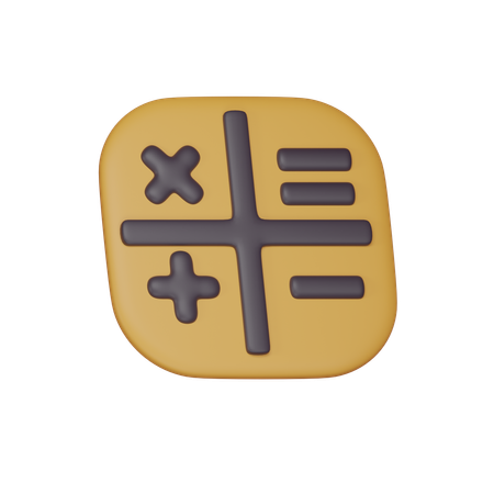 Calculator  3D Icon