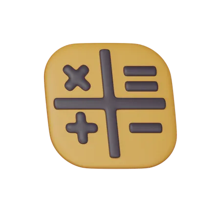 Calculator  3D Icon