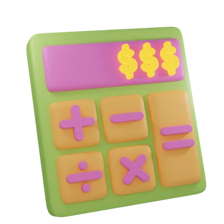 Calculator  3D Icon