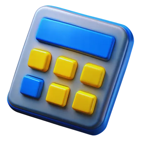 Calculator  3D Icon