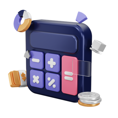 Calculator  3D Icon