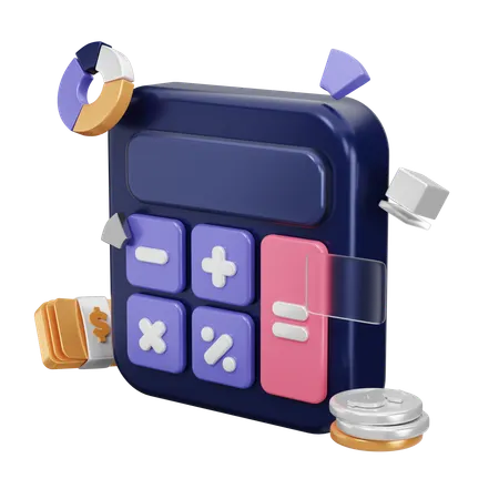 Calculator  3D Icon