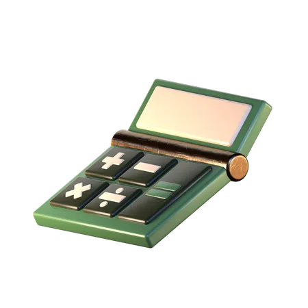 Calculator  3D Icon