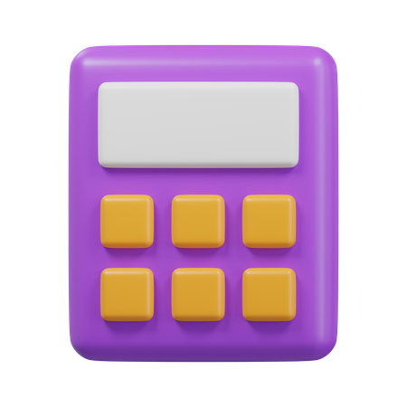 Calculator  3D Icon