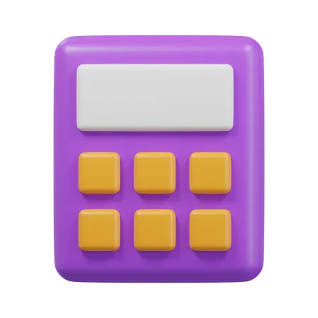 Calculator  3D Icon