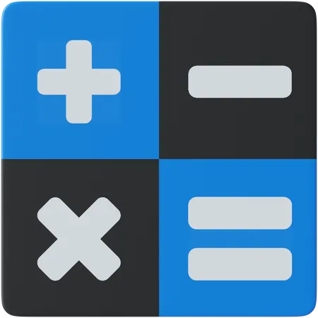 Calculator  3D Icon