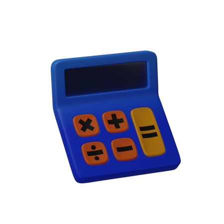 Calculator  3D Icon