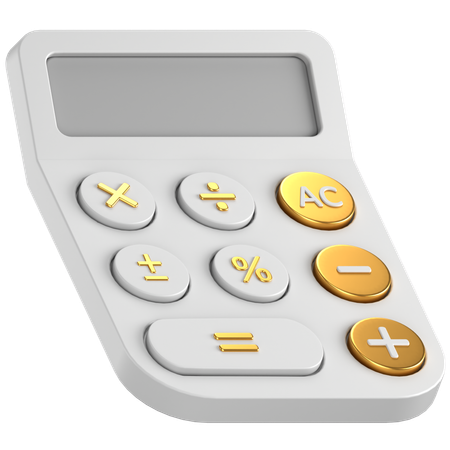 Calculator  3D Icon