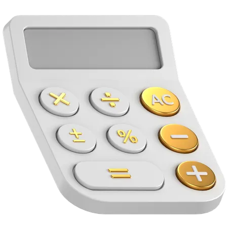Calculator  3D Icon