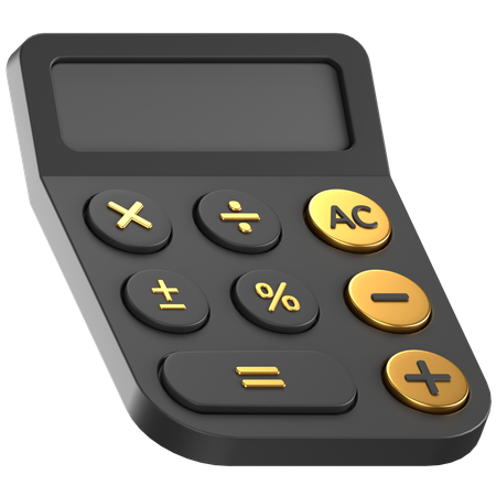 Calculator  3D Icon