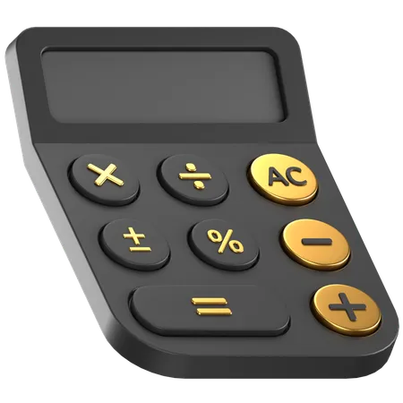 Calculator  3D Icon