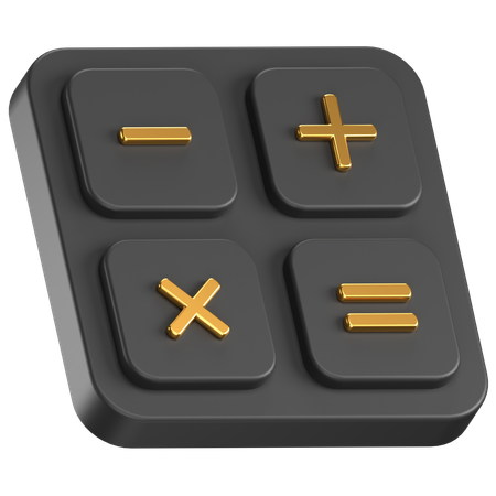 Calculator  3D Icon