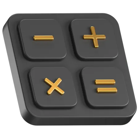 Calculator  3D Icon