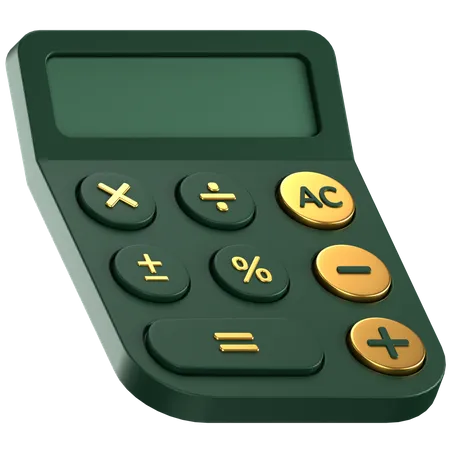 Calculator  3D Icon