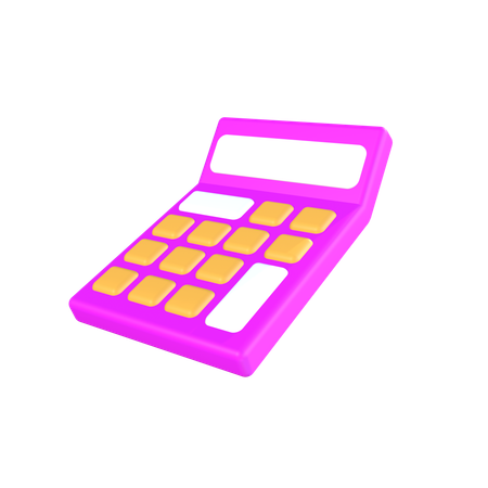 Calculator  3D Icon