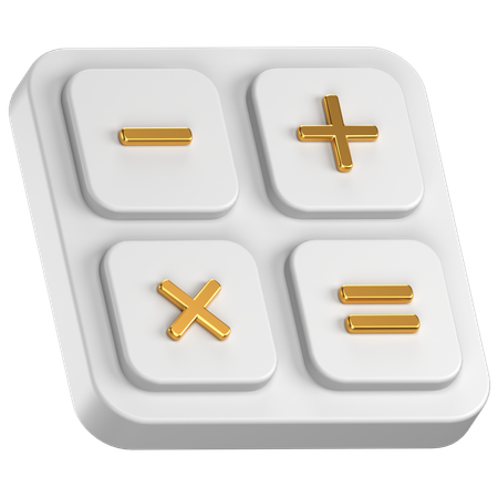 Calculator  3D Icon
