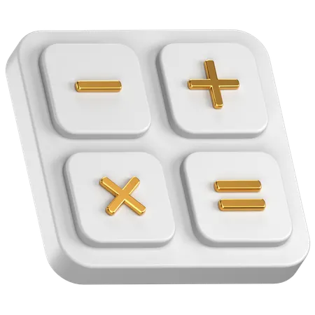 Calculator  3D Icon
