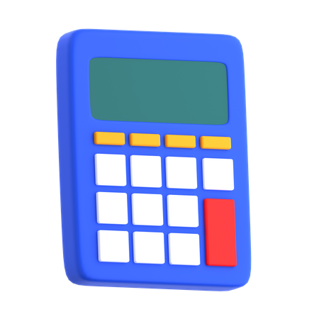 Calculator  3D Icon