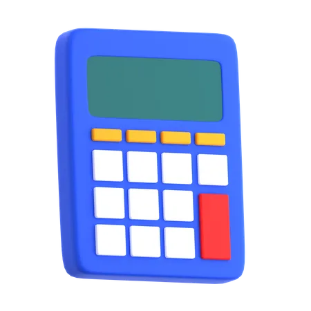 Calculator  3D Icon