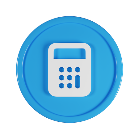 Calculator  3D Icon